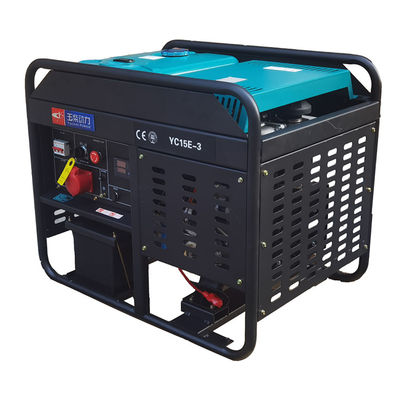 Generatore diesel da 15 kW con protezione da bassa pressione dell'olio e velocità 1500/1800