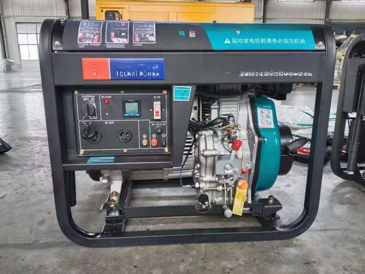 7.0kva Silent Diesel Generator Set e modello portatile con tensione nominale 230V/400V