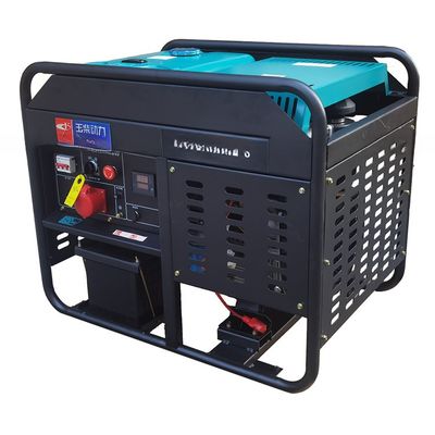 Generatore di energia diesel mobile da 15 Kva con facile spostamento e dimensione dell'unità 980*690*775mm
