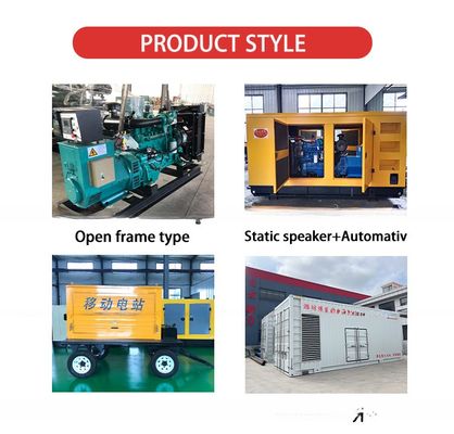 30kw 30kva 37.5kva 30kva 220 volt generatore diesel insonorizzato silenzioso e aperto