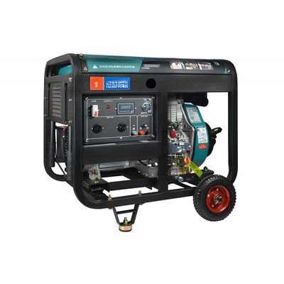 Generatore diesel industriale di 17,6 kW facile da spostare con quattro ruote