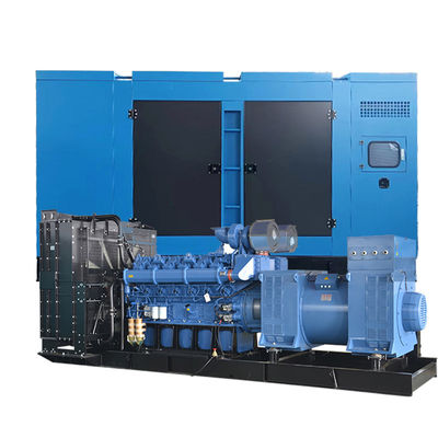 Tipo aperto 750kva 600kw Potenza elettrica in standby con raffreddamento ad acqua e motore super silenzioso
