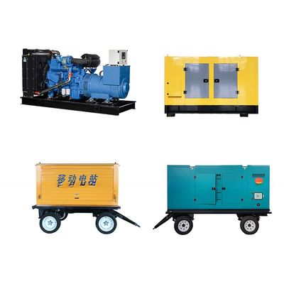 50kva 100kva 120kva 130kva 150kva 160kva 180kva 200kva Generatore diesel in stile silenzioso