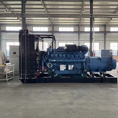 Motore Yuchai Generatore da 750 kW con pannello di controllo SmartGen e alternatore ad alta tensione