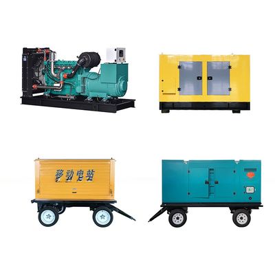 Generatore diesel Yuchais da 80 kW a 100 kW 3 Fase 50/60hz Genset silenzioso 400v/110v/220v/380v